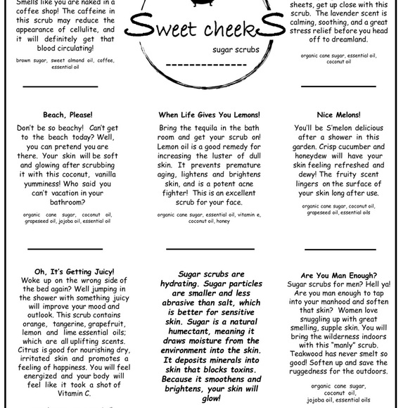 Handmade, Organic Sugar Scrub - Picture 2 of 4